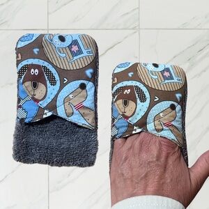 Loom & Lather bath Mitts